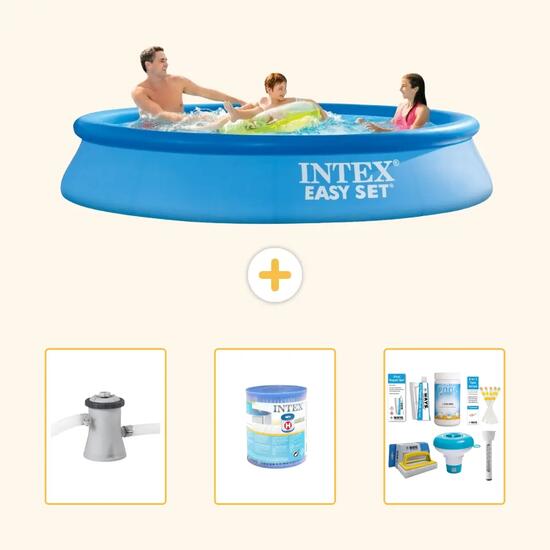 INTEX Piscina Easy Set Redonda - 305x61 cm - 4-piezas S22406