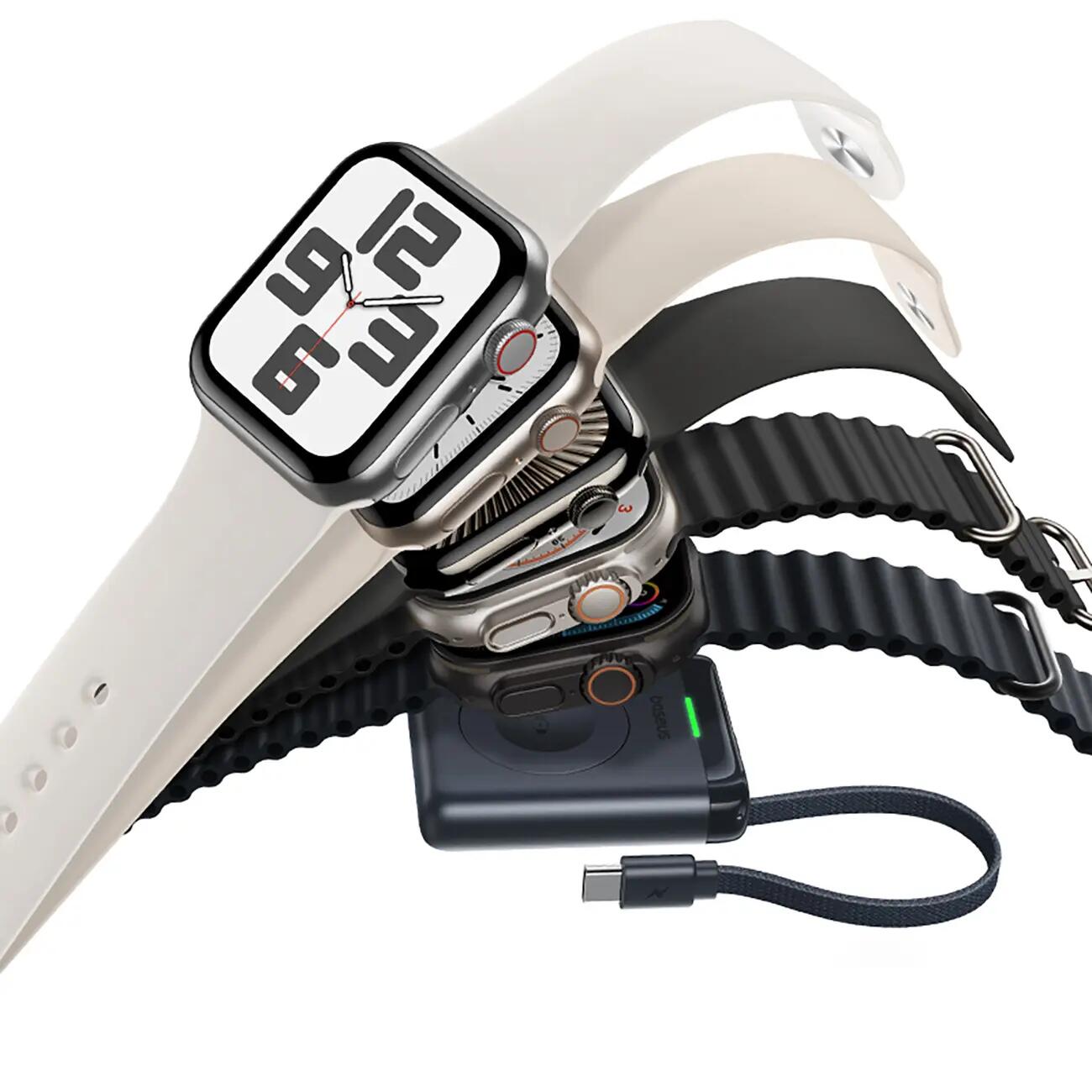 Powerbank Baseus do Apple Watch 1–10 se se 2 ultra ultra 2 5W 6/7