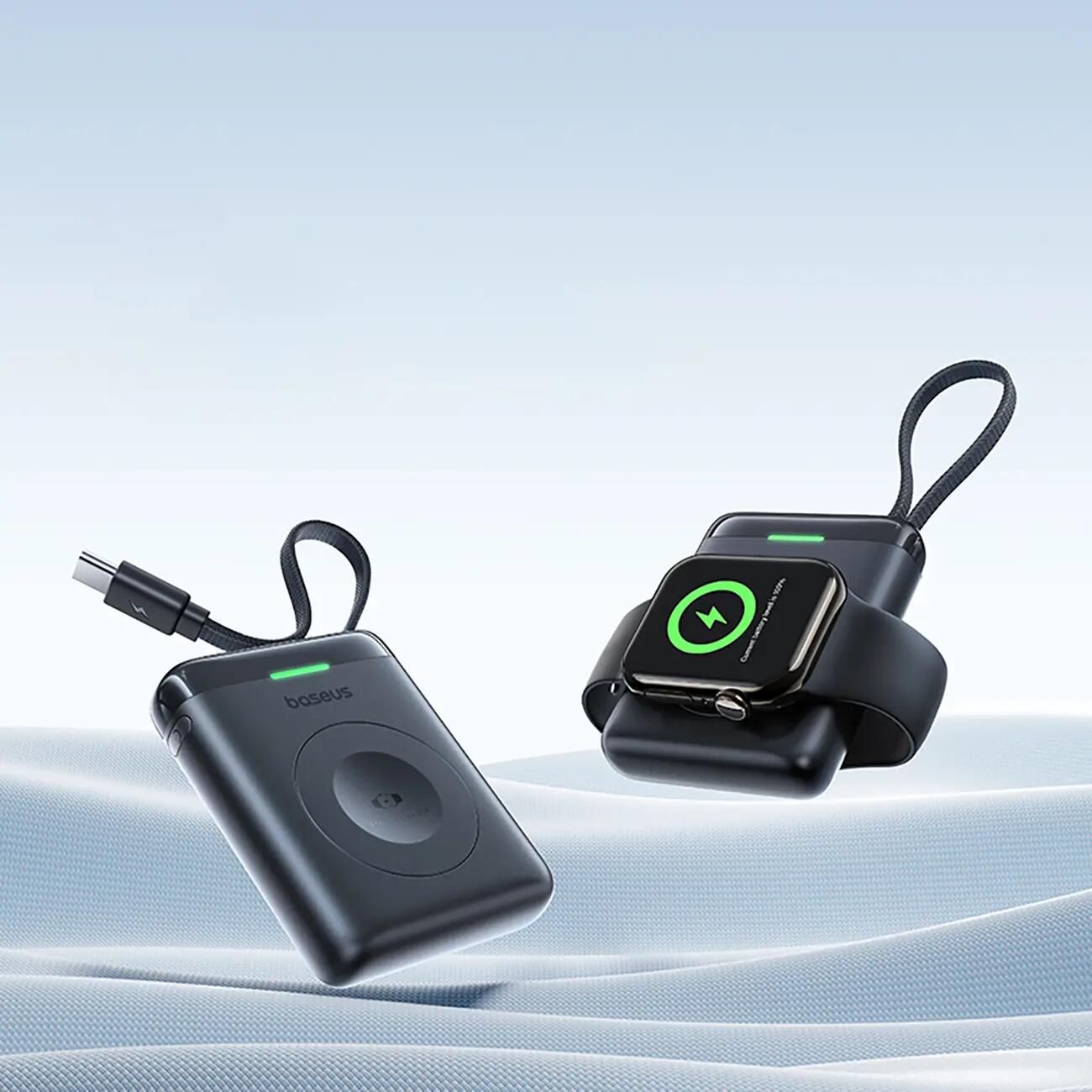 Powerbank Baseus do Apple Watch 1–10 se se 2 ultra ultra 2 5W 3/7
