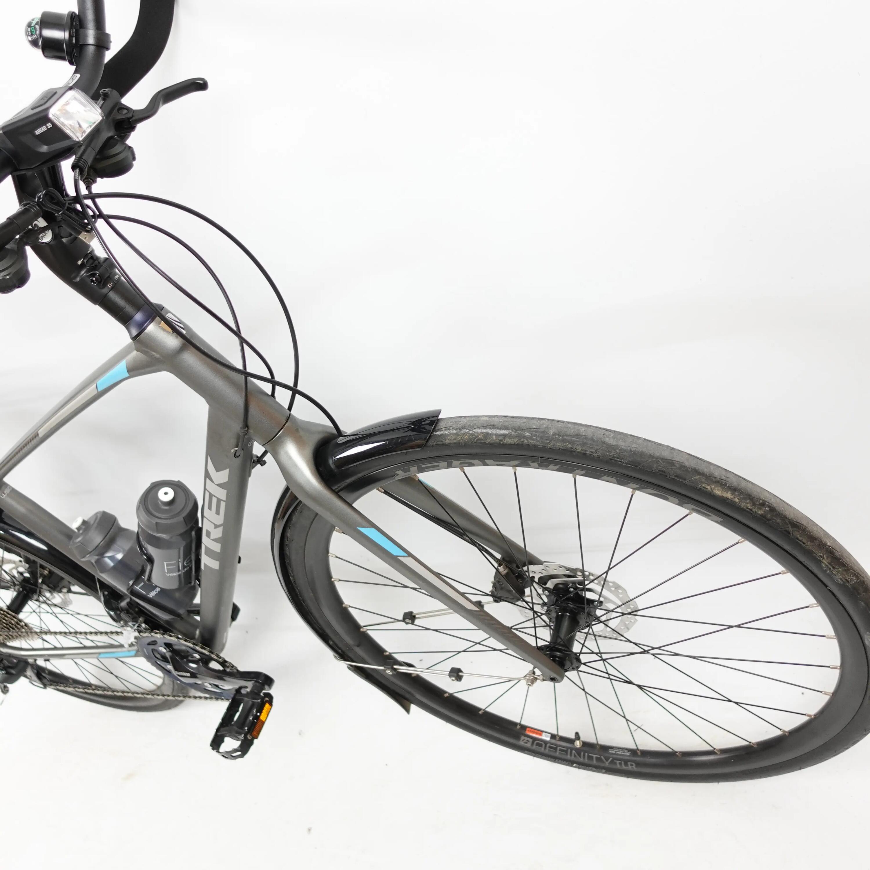 Reconditionné - Vélo de Randonnée - Trek FX S4 Gris - Excellent 6/7