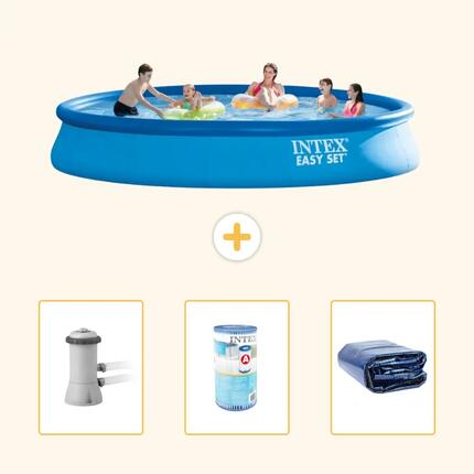 Piscine Easy Set Ronde - 457x84 cm - 4-pièces S21308