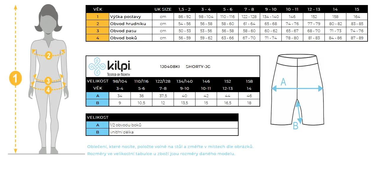 Short de survêtement pour fille Kilpi SHORTY-JG 4/4