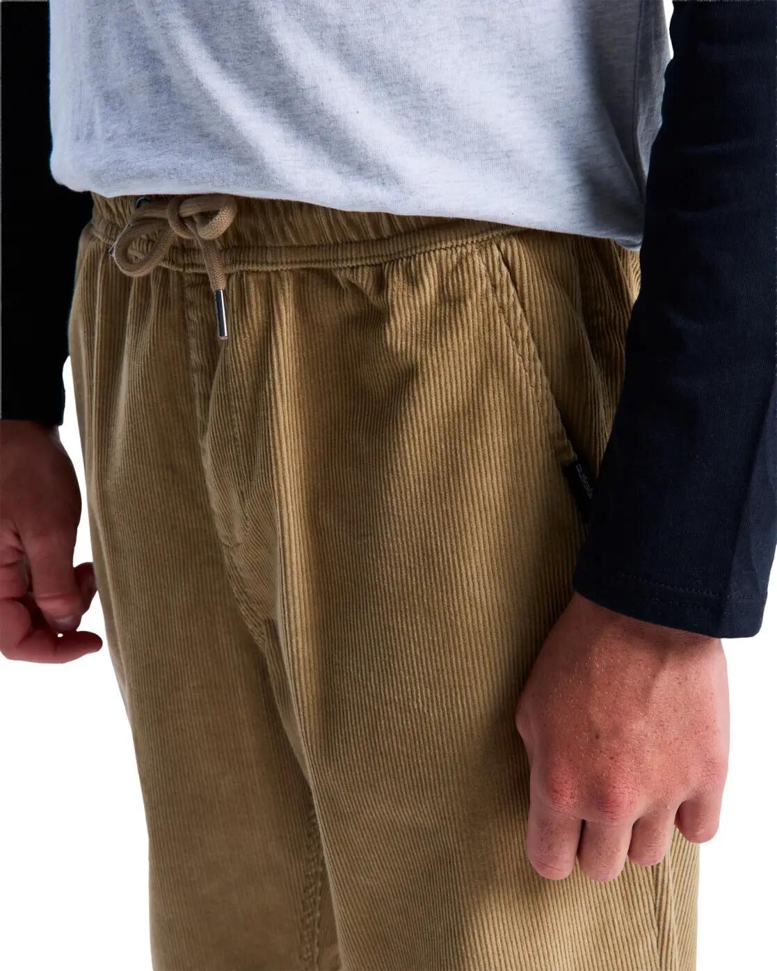 Pantalón con cintura elástica TAXER CORD Beige Niño 4/4