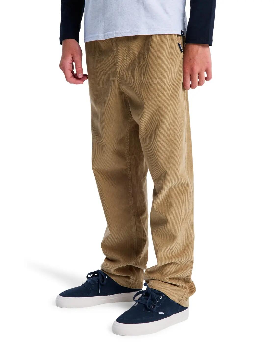 Pantalón con cintura elástica TAXER CORD Beige Niño 3/4