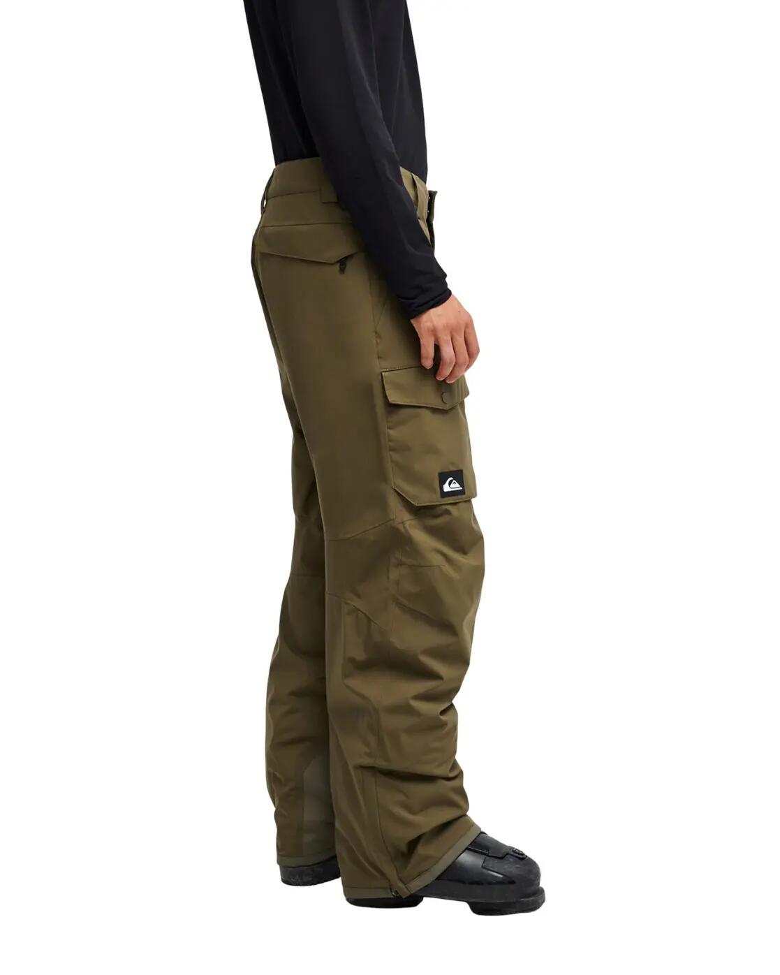 Technische Snowbroek UTILITY 20K Grün Heren 3/4