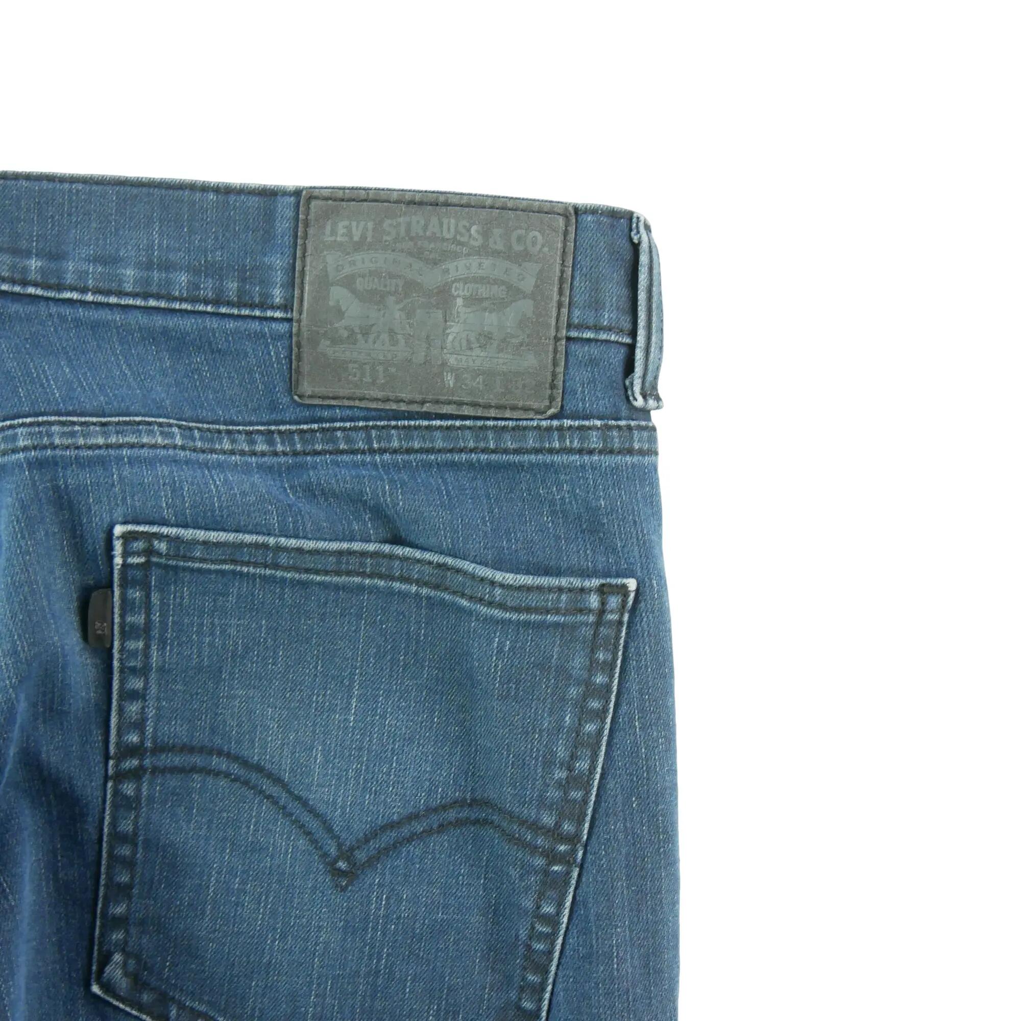 Second hand - Jeans Uomo Levi Strauss W34/L32 511 Slim - Stato eccellente 3/7