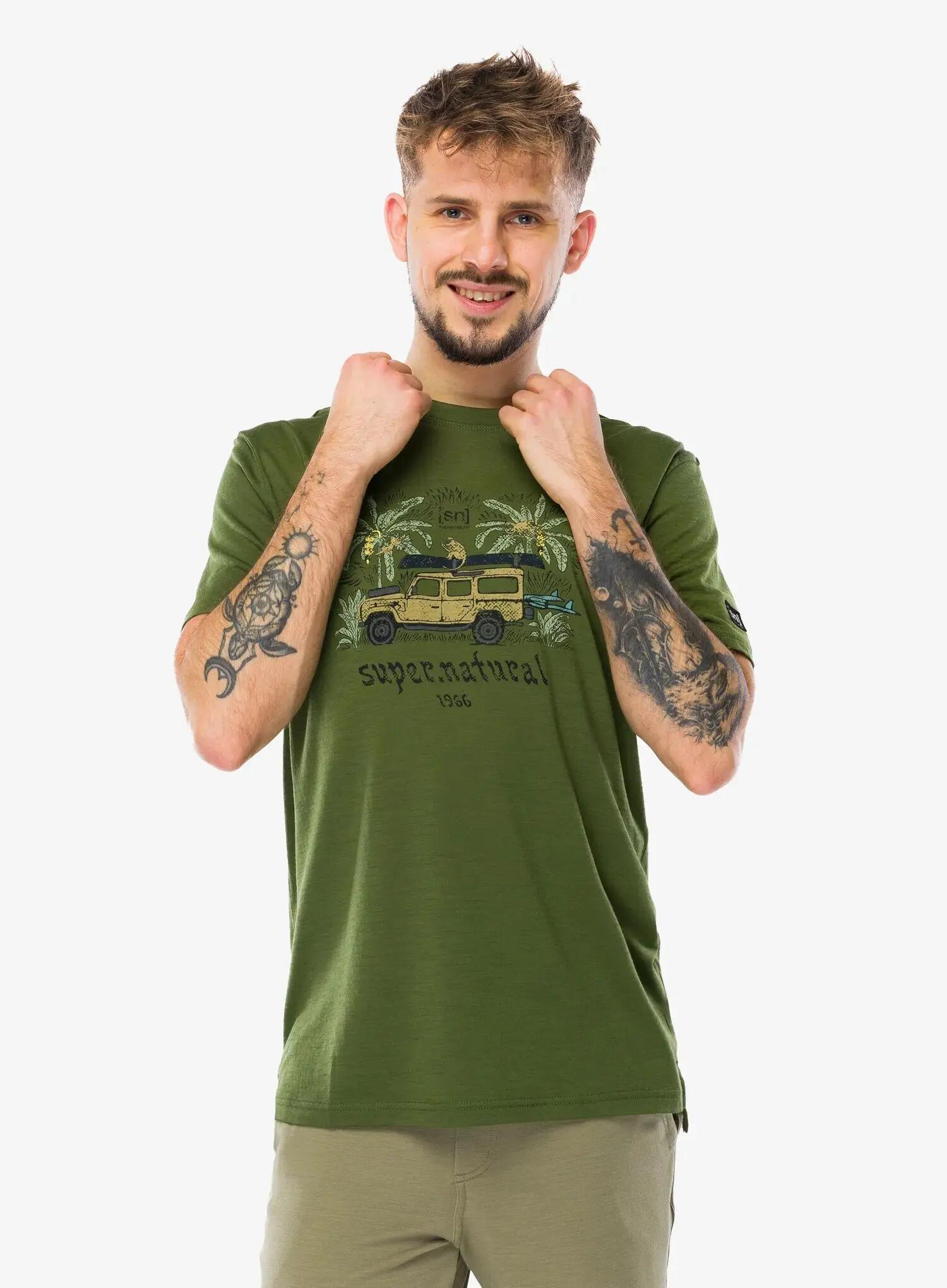 Koszulka merino Super.natural Tropicar Tee 6/7