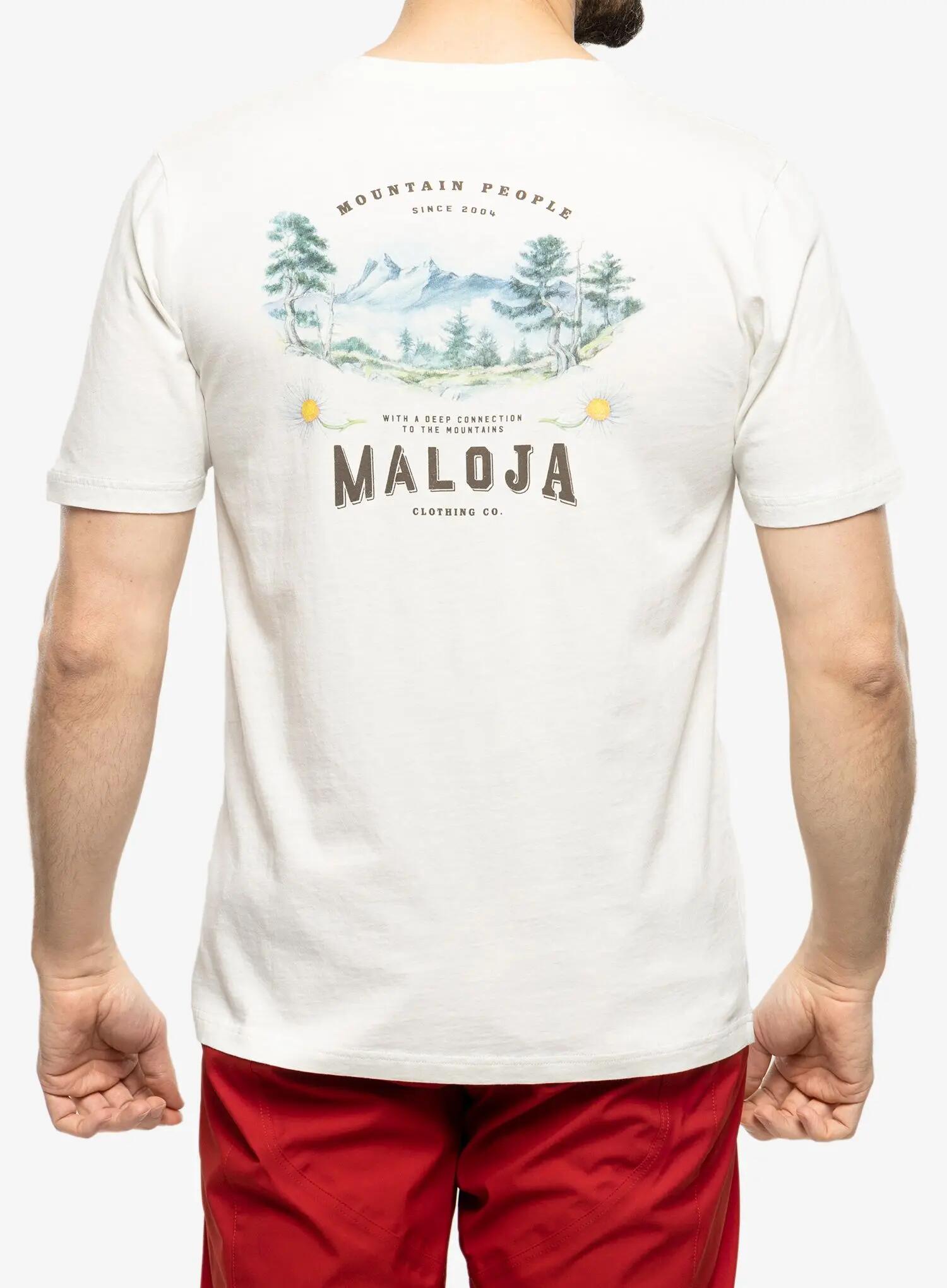 Koszulka bawełniana Maloja Brandhorn 2/7