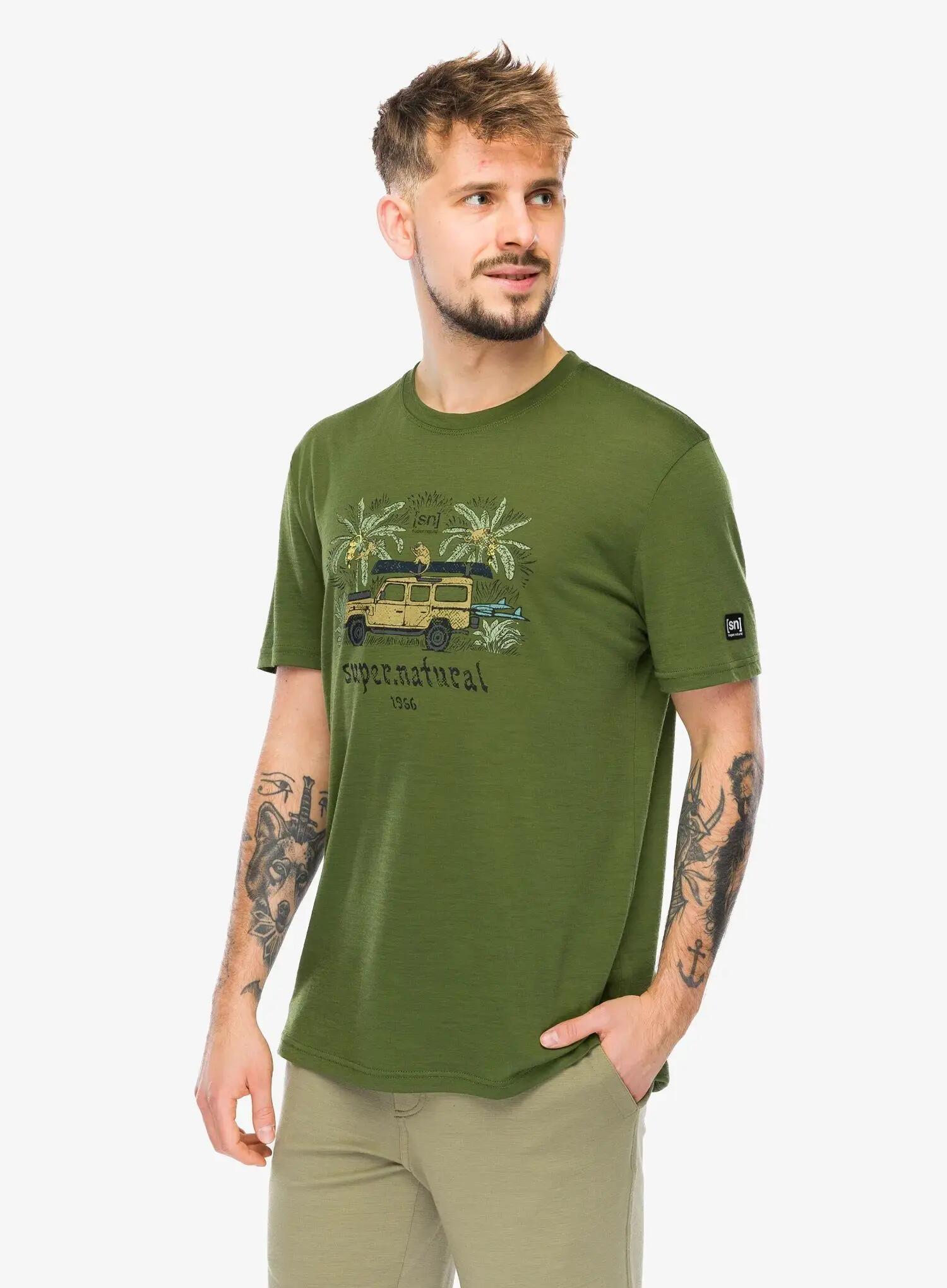 Koszulka merino Super.natural Tropicar Tee 4/7