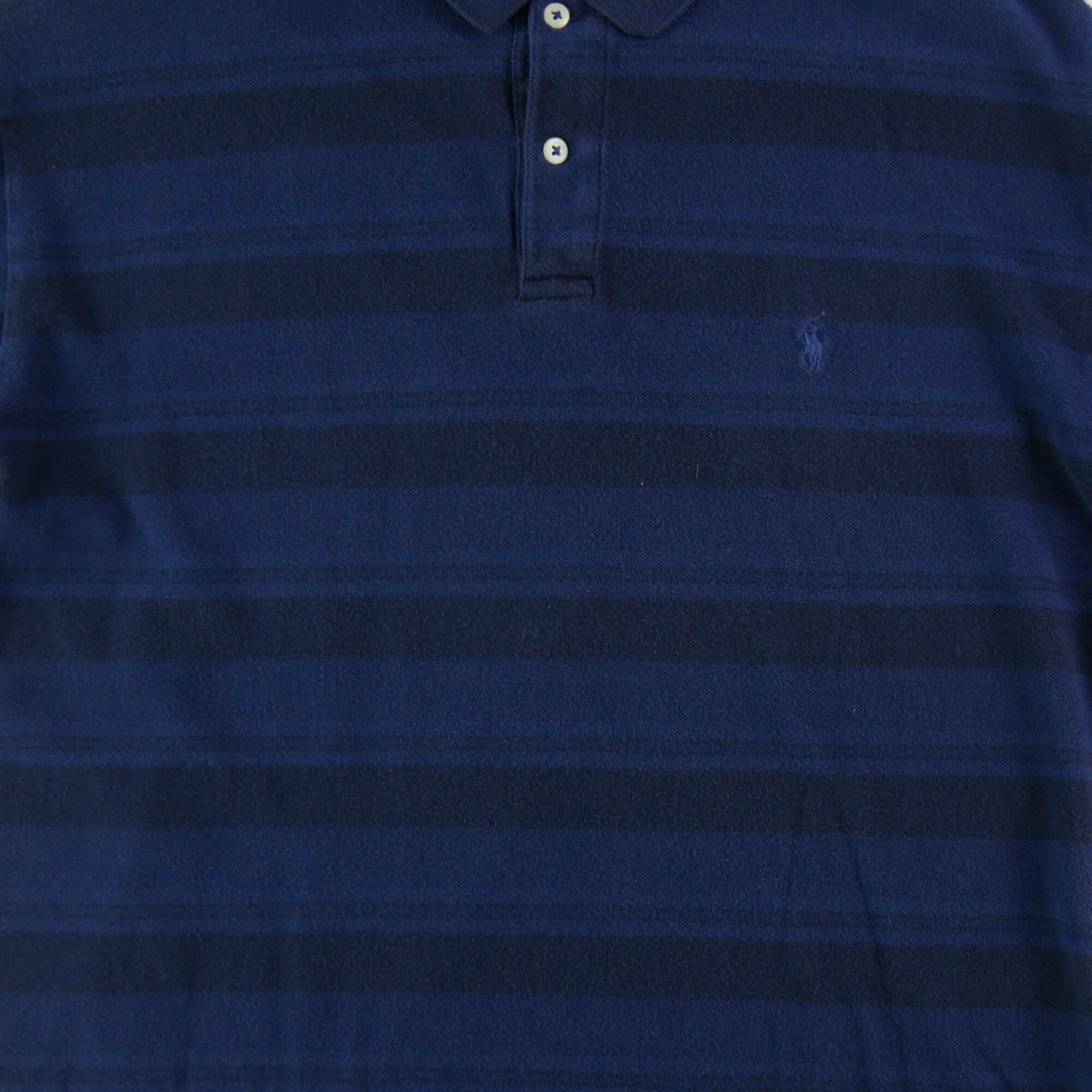 Refurbished - Polo Ralph Lauren Herren Kurzarm Polo Golf Dunkelblau - Wie neu 5/7