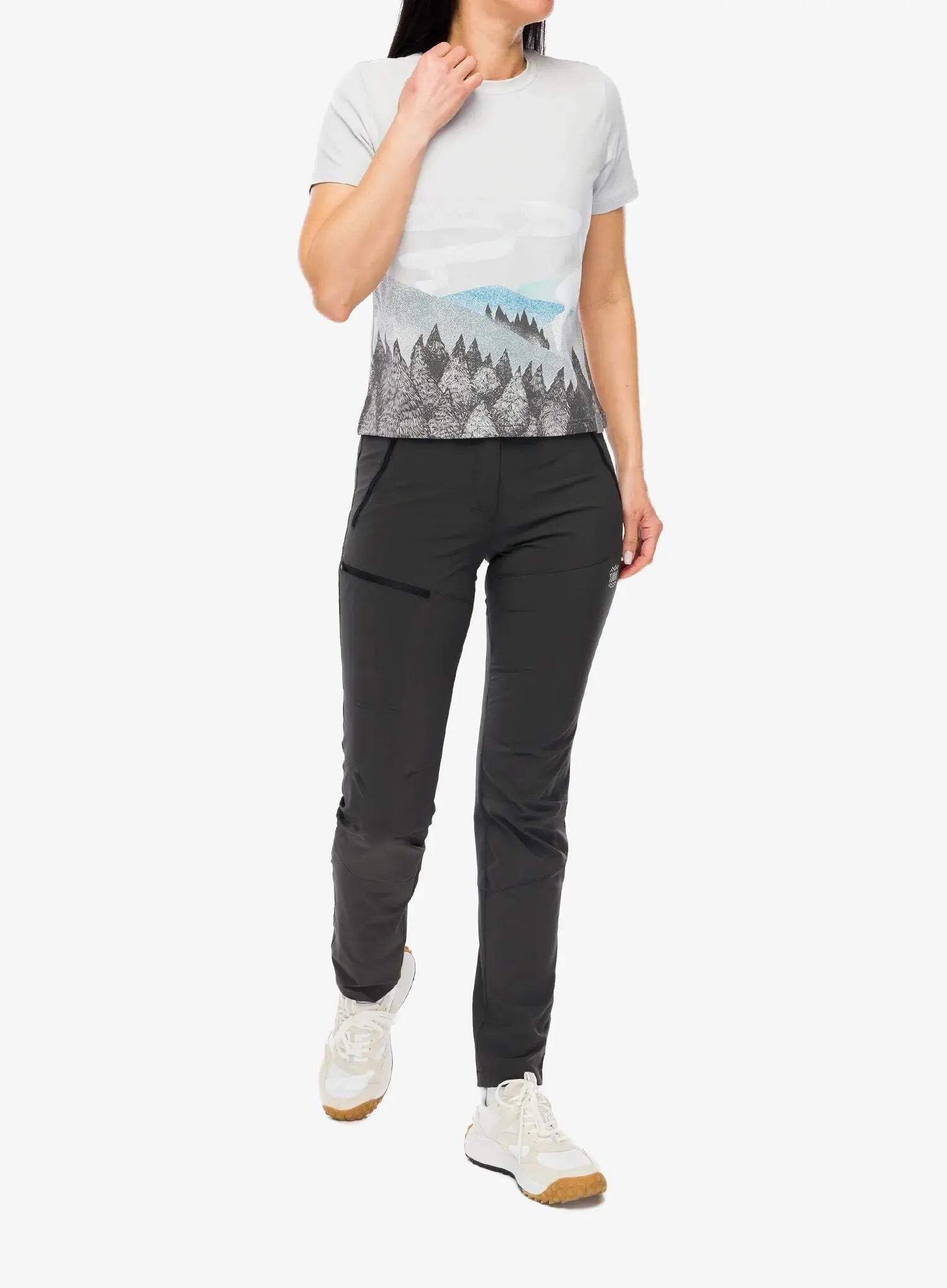 Koszulka bawełniana damska Turbat Fog T-Shirt 2/7