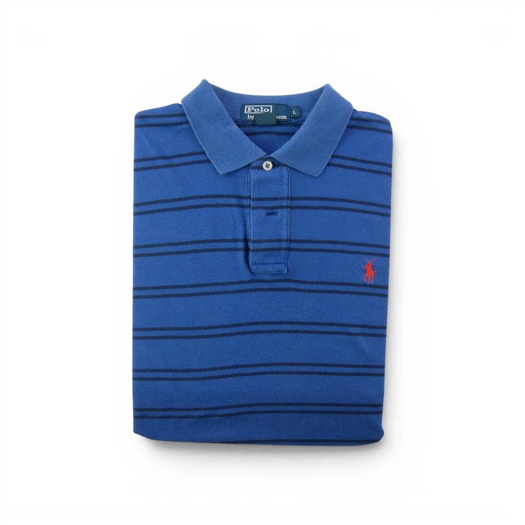 Second life - Men's Blue Short Sleeve Polo Polo Ralph Lauren - Very good