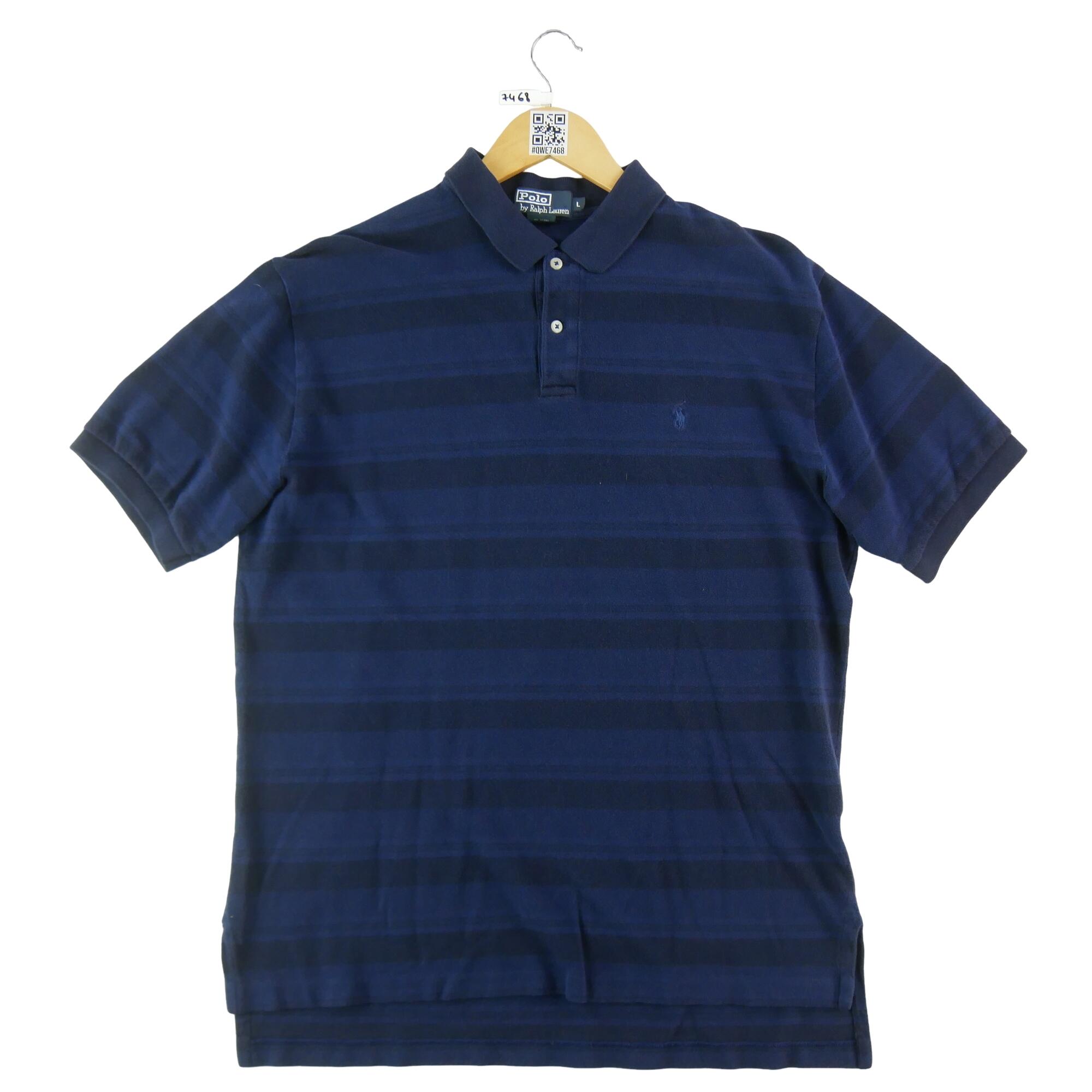 Refurbished - Polo Ralph Lauren Herren Kurzarm Polo Golf Dunkelblau - Wie neu 2/7