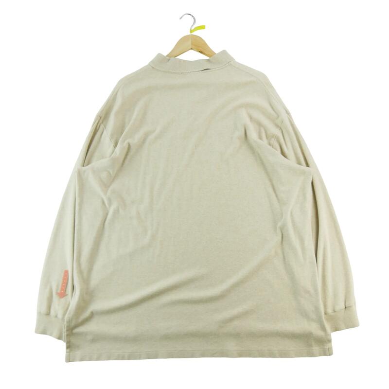 Second life - Polos bărbați cu mânecă lungă Polo Ralph Lauren beige - Bun