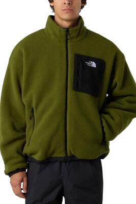 Jas - sportswear - heren - omkeerbaar, winddicht - groen/zwart