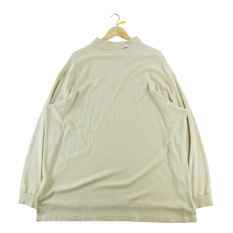 Second life - Polos bărbați cu mânecă lungă Polo Ralph Lauren beige - Bun