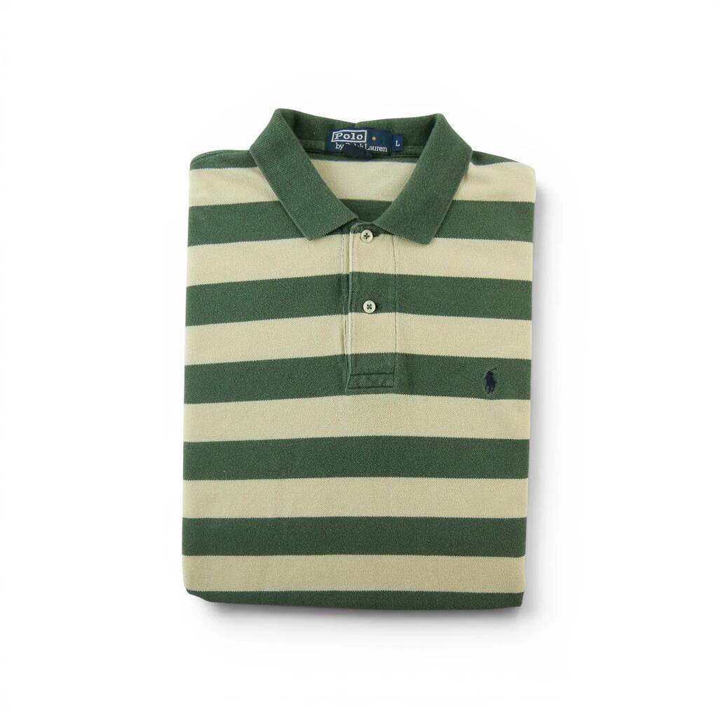 Second life - Polo Ralph Lauren Men's Short Sleeve Polo Green - Very good