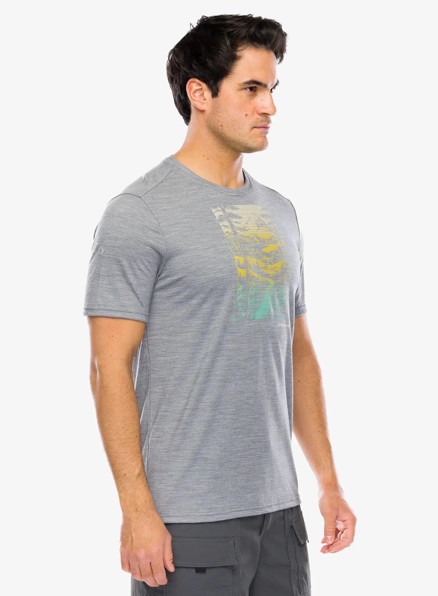 Koszulka merino Smartwool Winding Trail Active Short Sleeve Graphic Tee 4/7