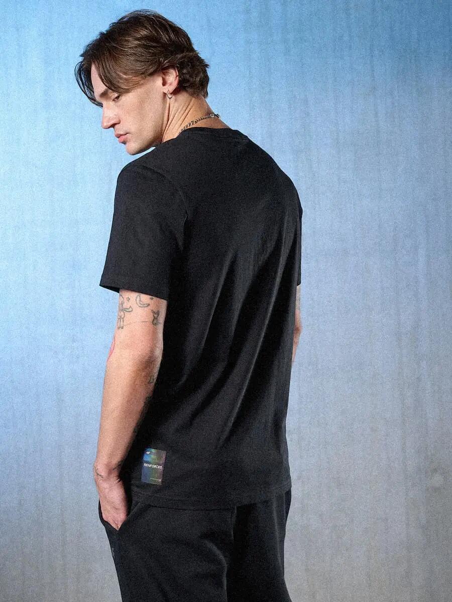 T-shirt regular z nadrukiem męski 4F  4FRSS26TTSHM3662 2/7