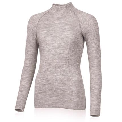 Couche de base - Cyclisme - Femme - WALISA - Merino court - Beige