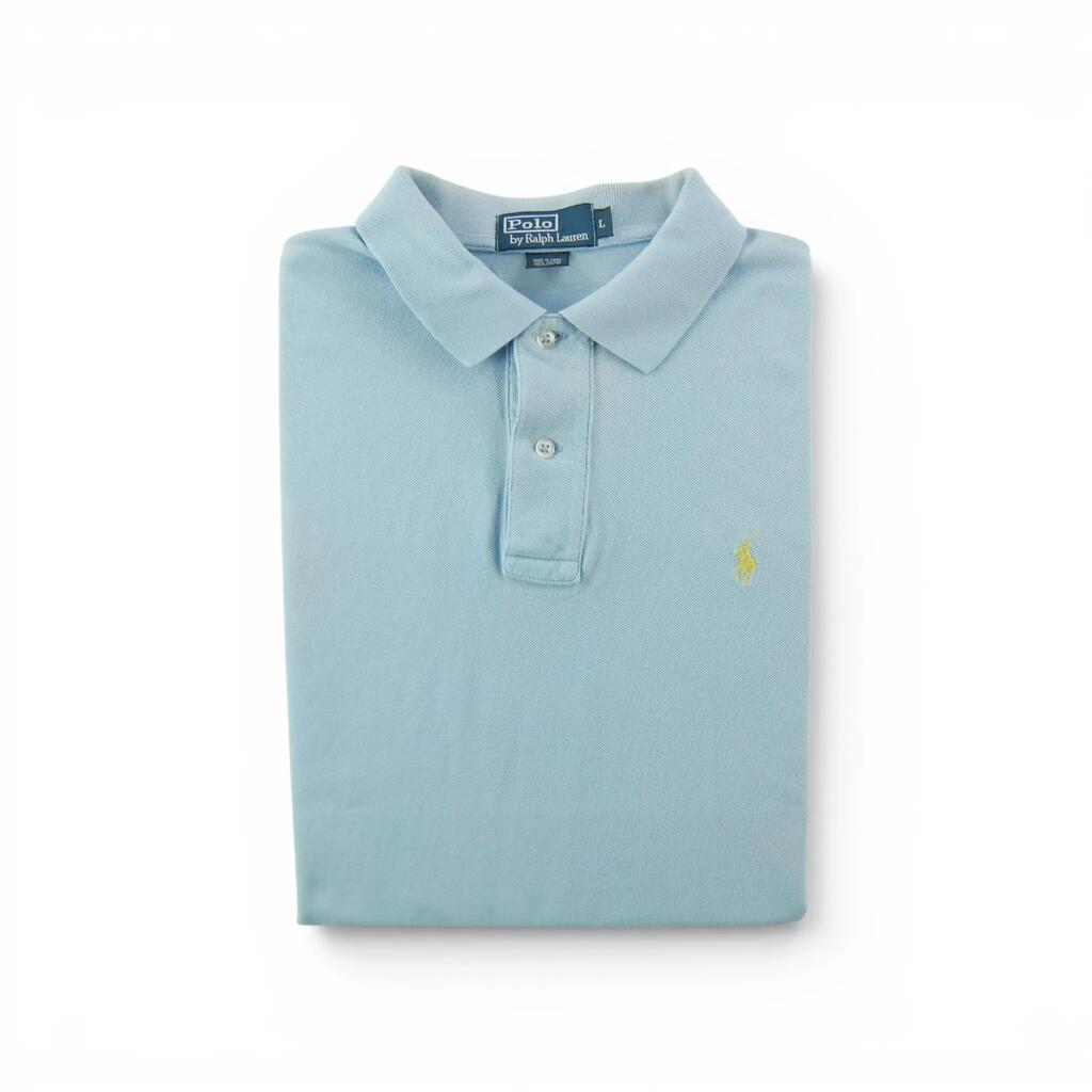Second life - Polo Ralph Lauren Men’s Short Sleeve Polo Light Blue - Good