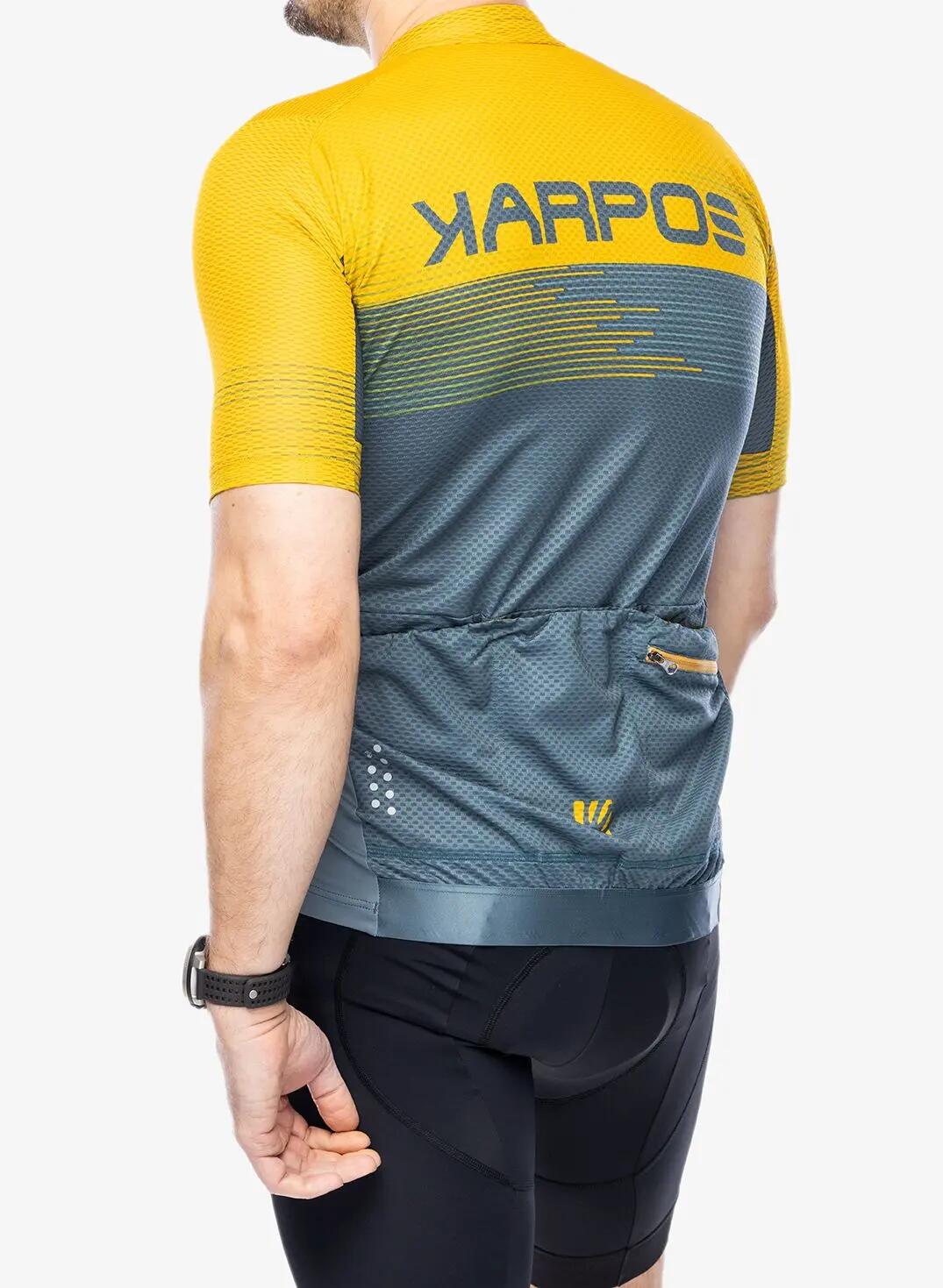 Koszulka na rower Karpos Green Fire Jersey 4/7