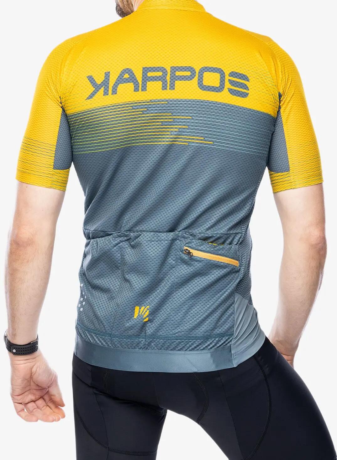 Koszulka na rower Karpos Green Fire Jersey 2/7