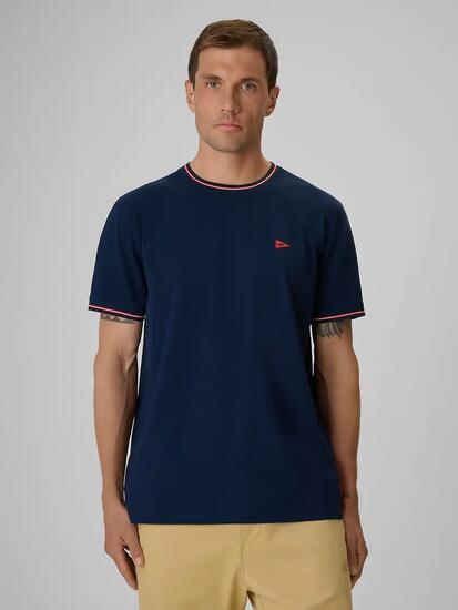 T-shirt regular z nadrukiem męski 4F 4FRSS26TTSHM3997