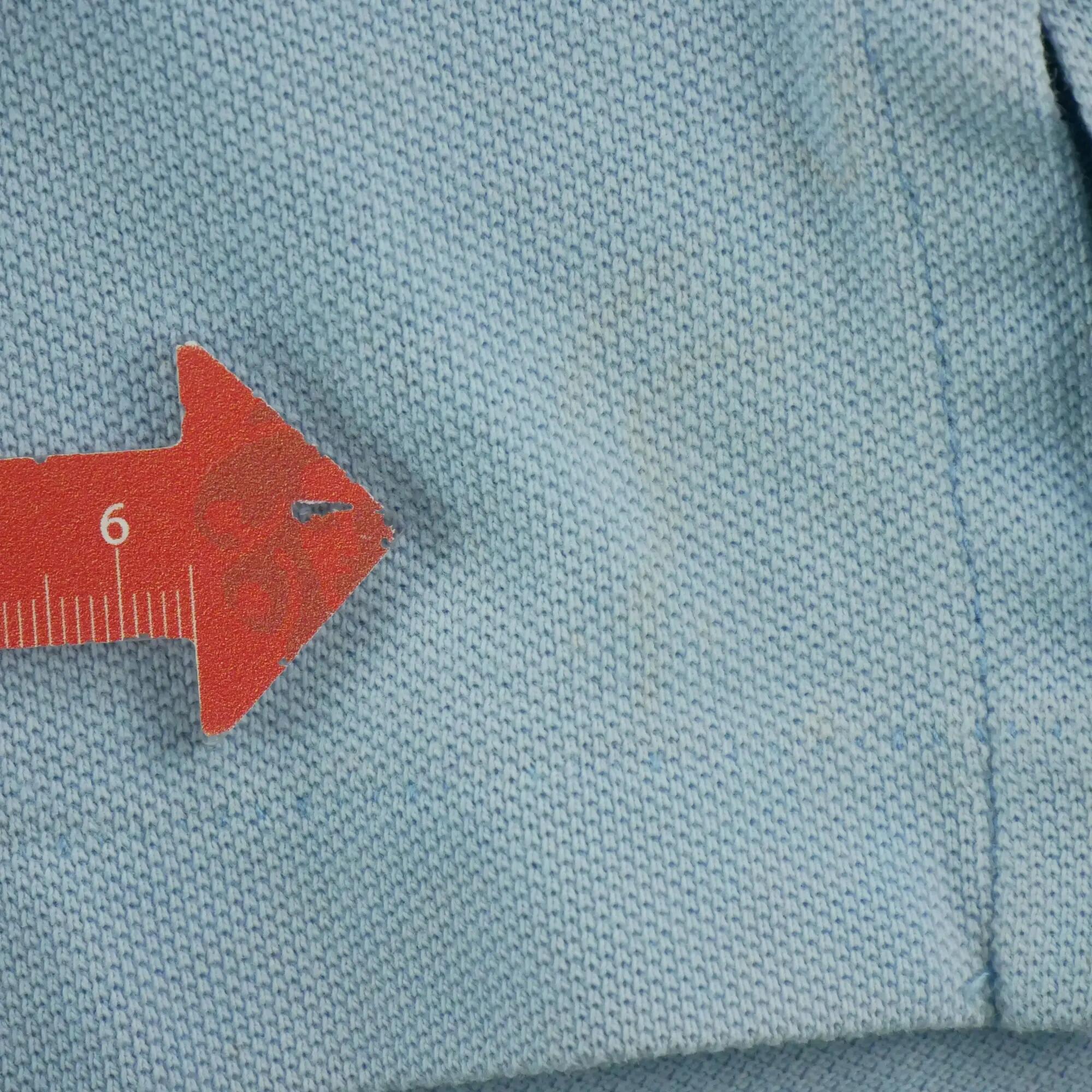 Second hand - Polo maniche corte uomo Polo Ralph Lauren blu chiaro - Stato buono 3/7