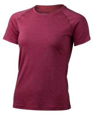 Baselayer - wegwielrennen - dames - alea - merino kort - roze