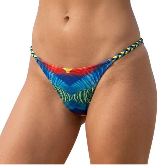 Bas de bikini tanga Dakine Kelli pour femme à motif