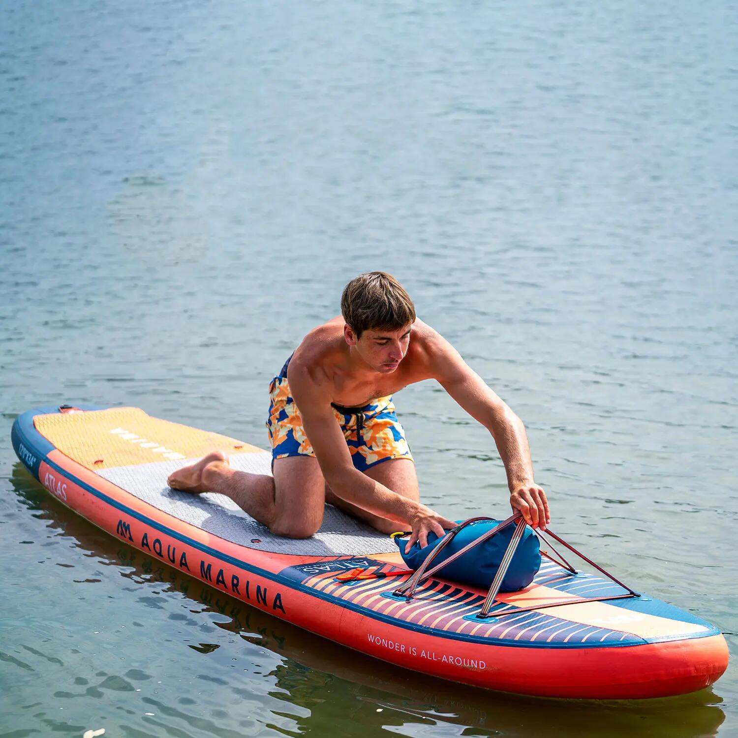 Deska SUP Aqua Marina Atlas 12'0" Sky Glider BT-23ATP + Dual-Tech + Bojka 12/15