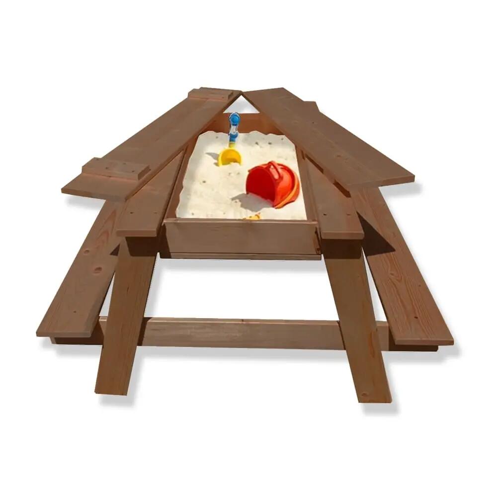 Sandkastentisch braun 7/7