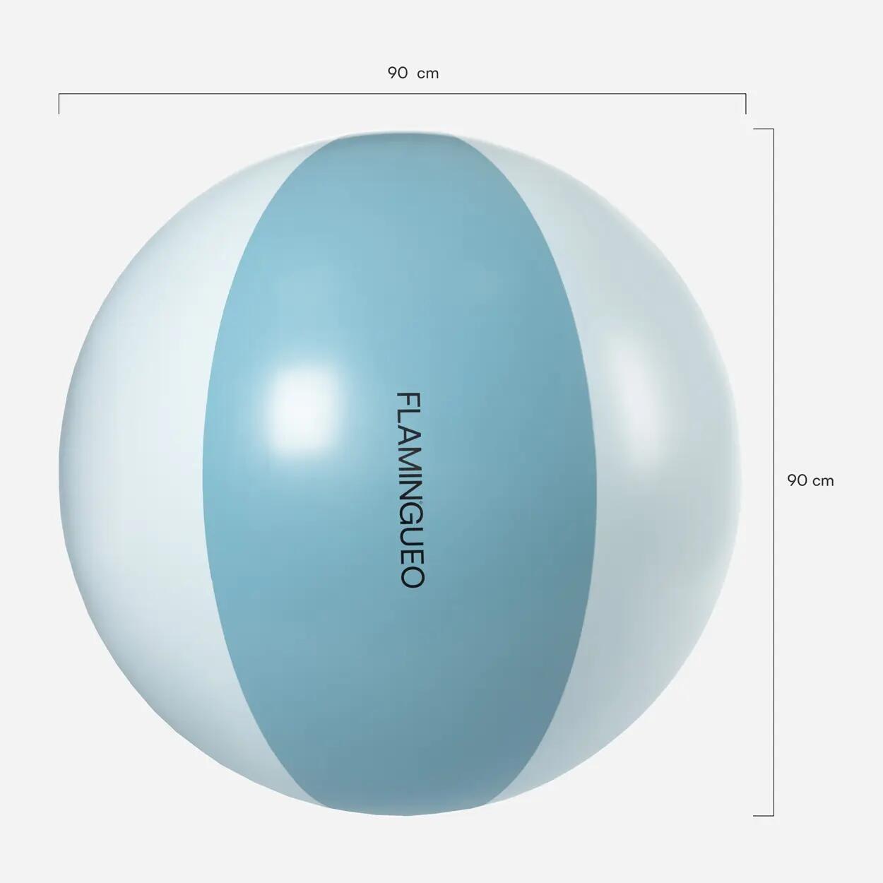Flamingueo Aufblasbarer Pool Beach PVC Blue Ball 6/6