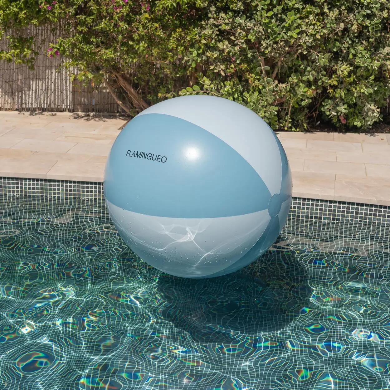 Flamingueo Aufblasbarer Pool Beach PVC Blue Ball 2/6