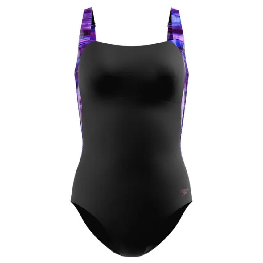 Dames Lunalustre Shaping Badpak Zwart V 3/7