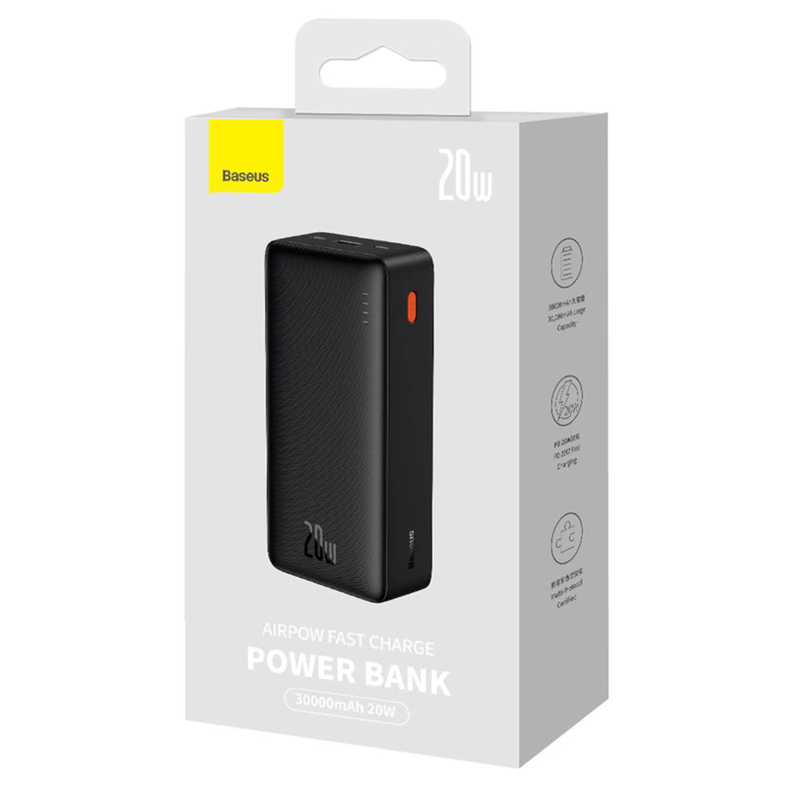 Powerbank Baseus 30000mAh 20W 7/7