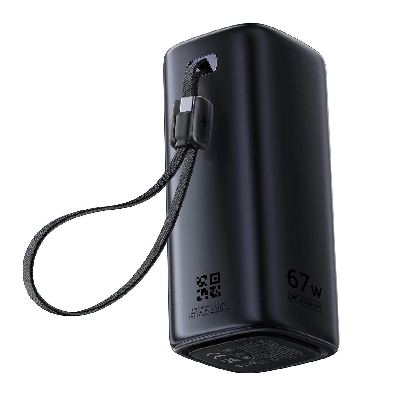 Powerbank Baseus 20000 mAh 67W router wifi mifi 6/7