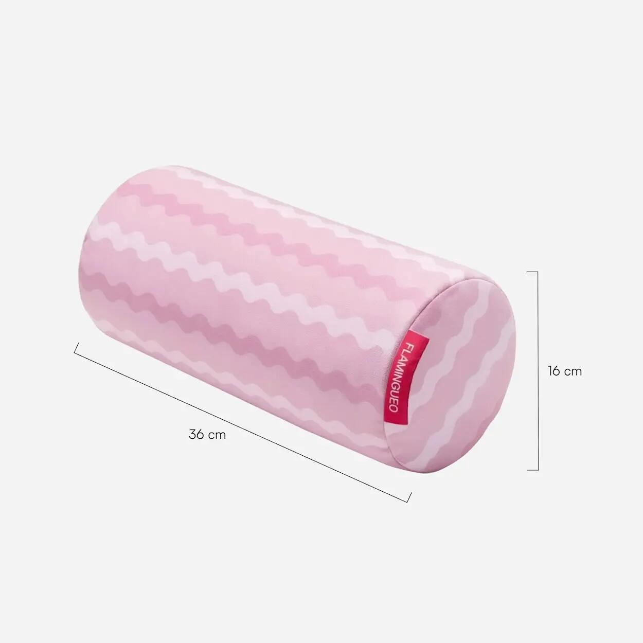 Flamingueo aufblasbares strandkissen mikrofaser rosa 7/7