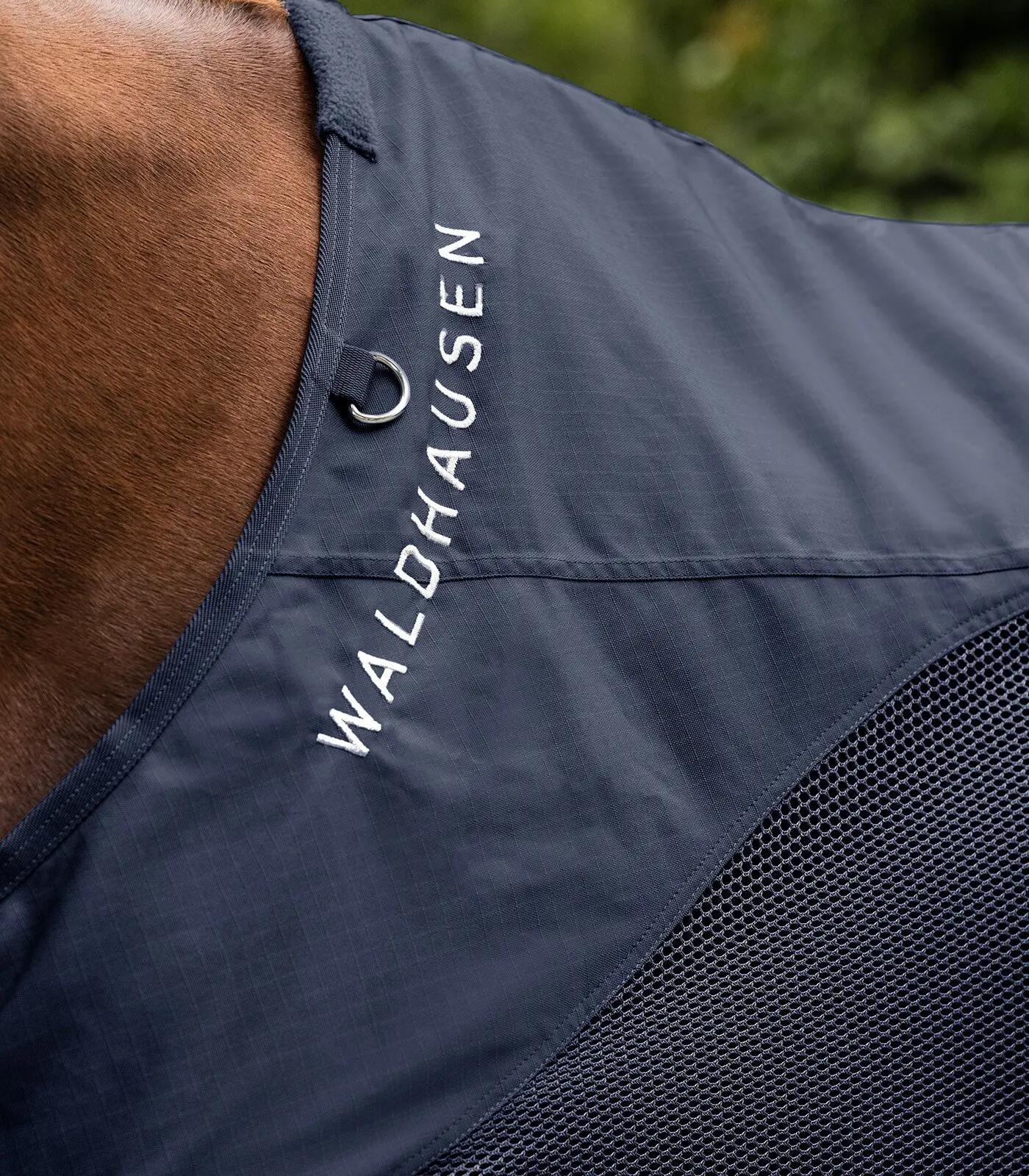 Couverture anti-mouches pour cheval pour pluie Waldhausen Comfort 4/5