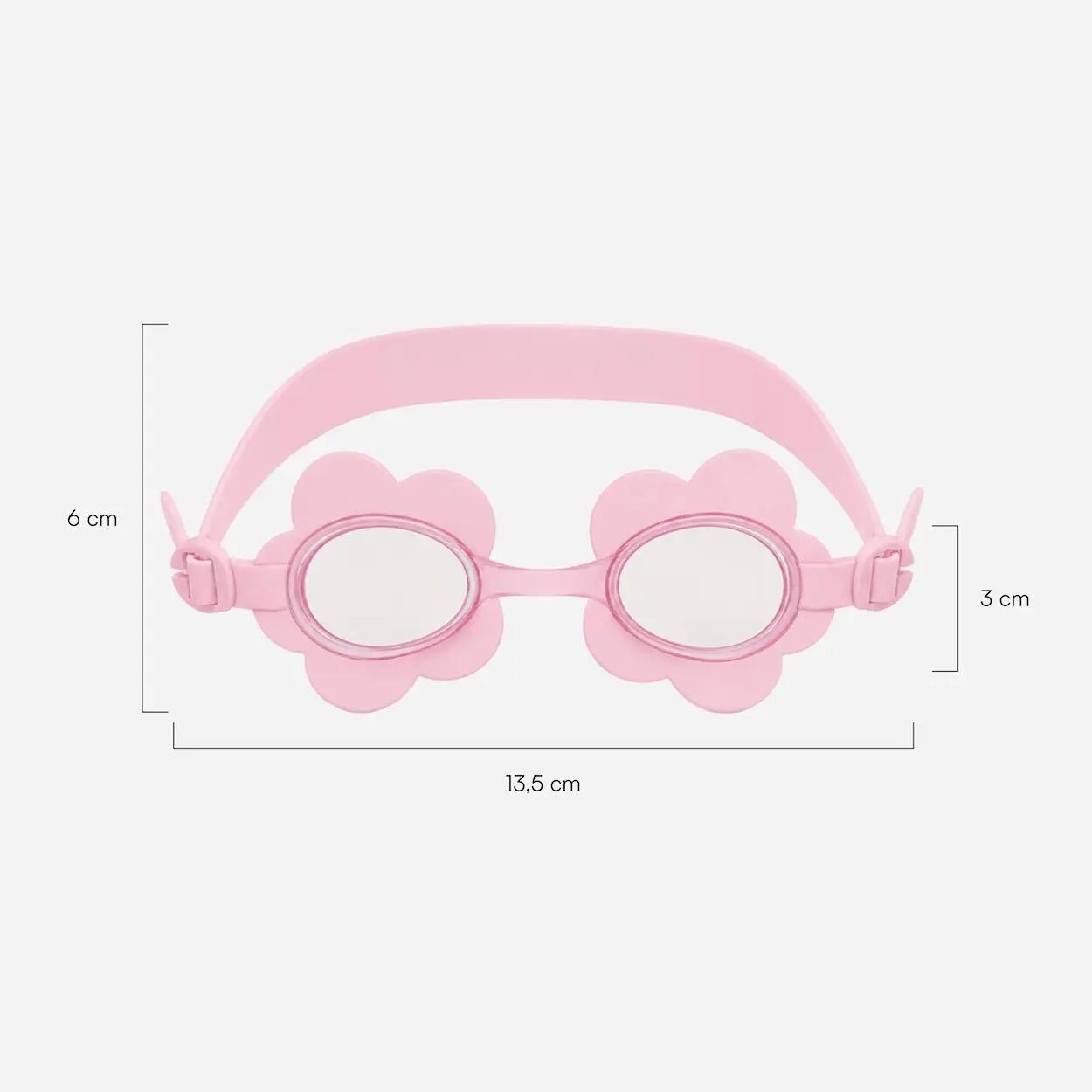 Flamingueo gafas natación infantiles antivaho rosa 7/7