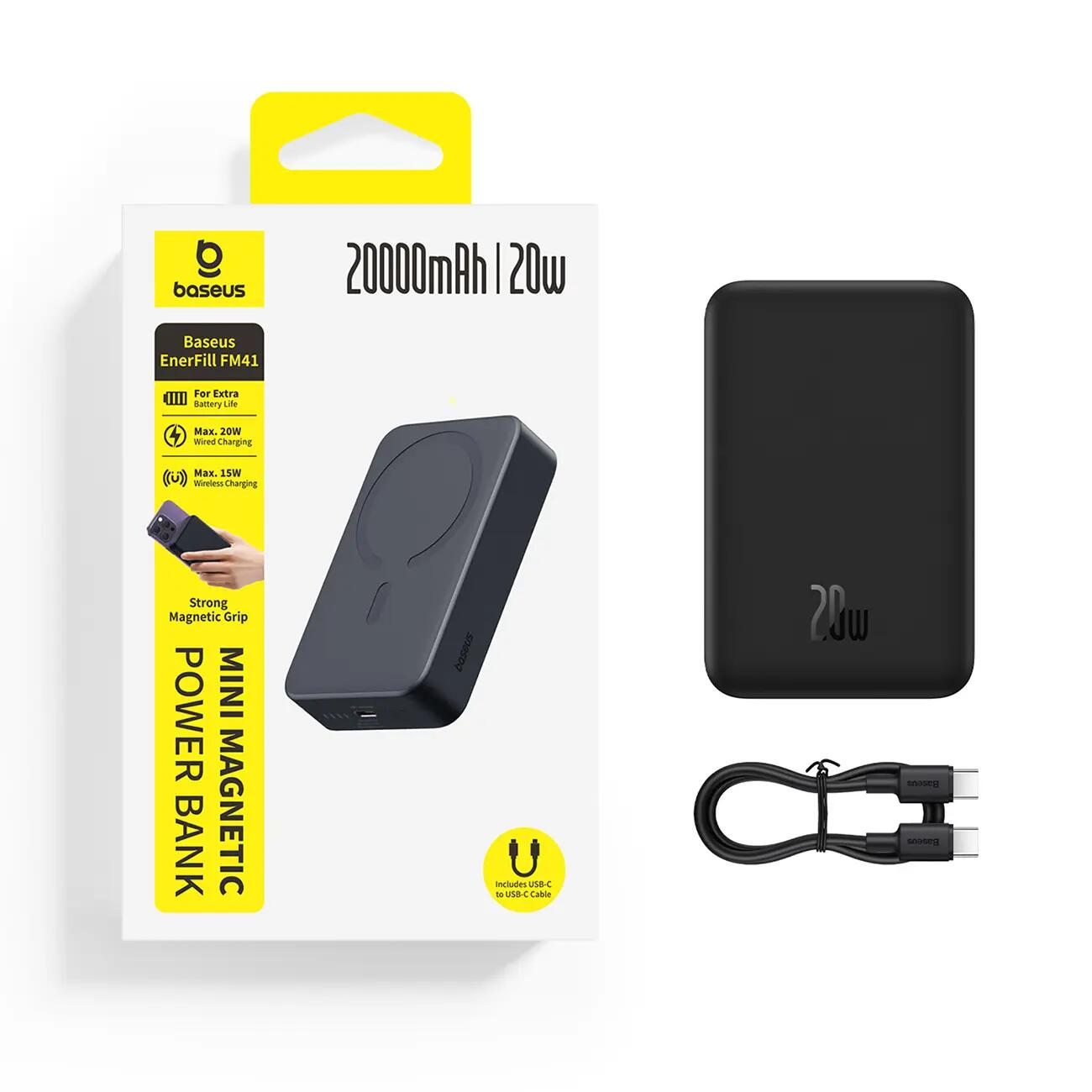 Powerbank Baseus magsafe 20000 mAh magnetyczny PD 7/7
