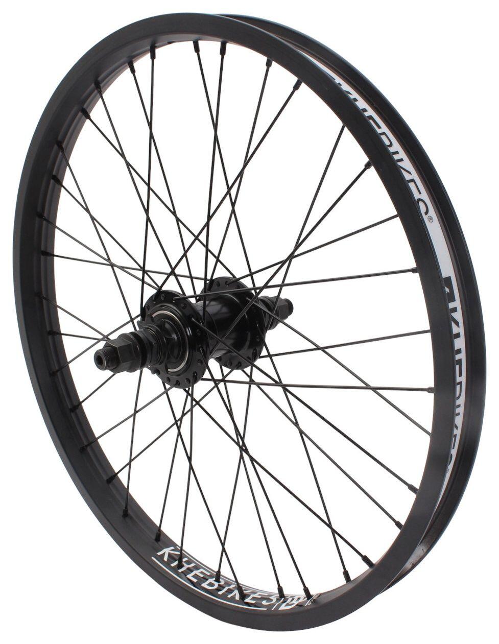 KHEBIKES Zadní BMX kolo KHE Freecoaster + MVP DD 20 palců 14 mm černé