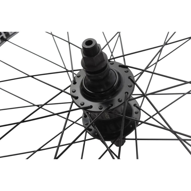 Roată spate BMX KHE Freecoaster + MVP DD 20 inch 14 mm neagră