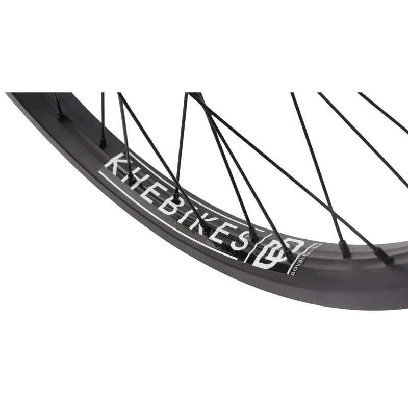 Roată spate BMX KHE Freecoaster + MVP DD 20 inch 14 mm neagră