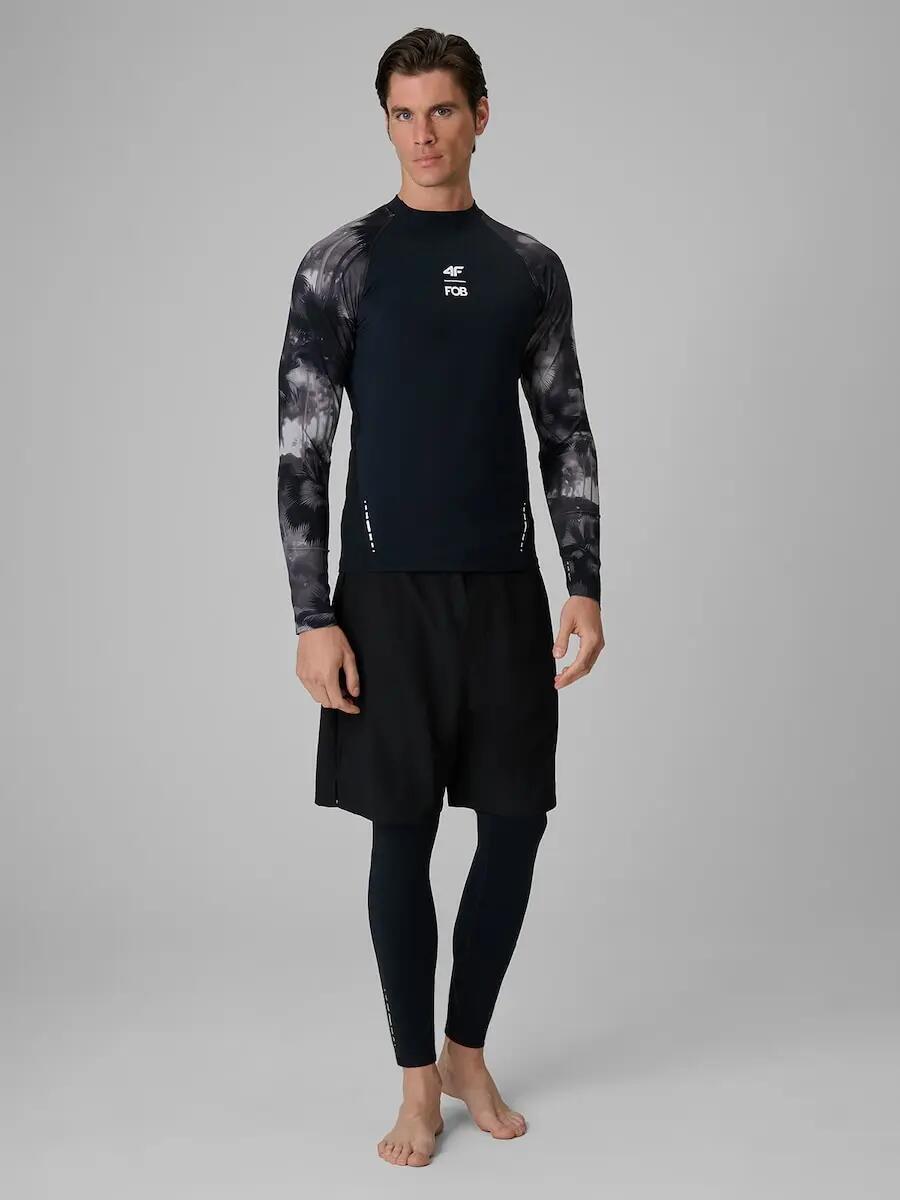 Legginsy Legginsy sportów wodnych z filtrem UPF50+ męskie 4F 4FRSS26TTROM2035 5/7