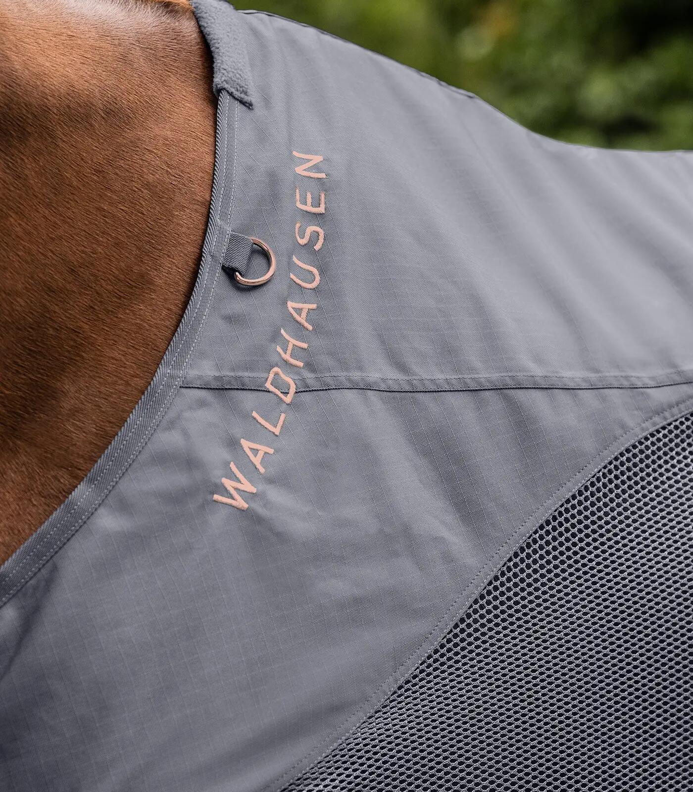Couverture anti-mouches pour cheval pour pluie Waldhausen Comfort 2/5