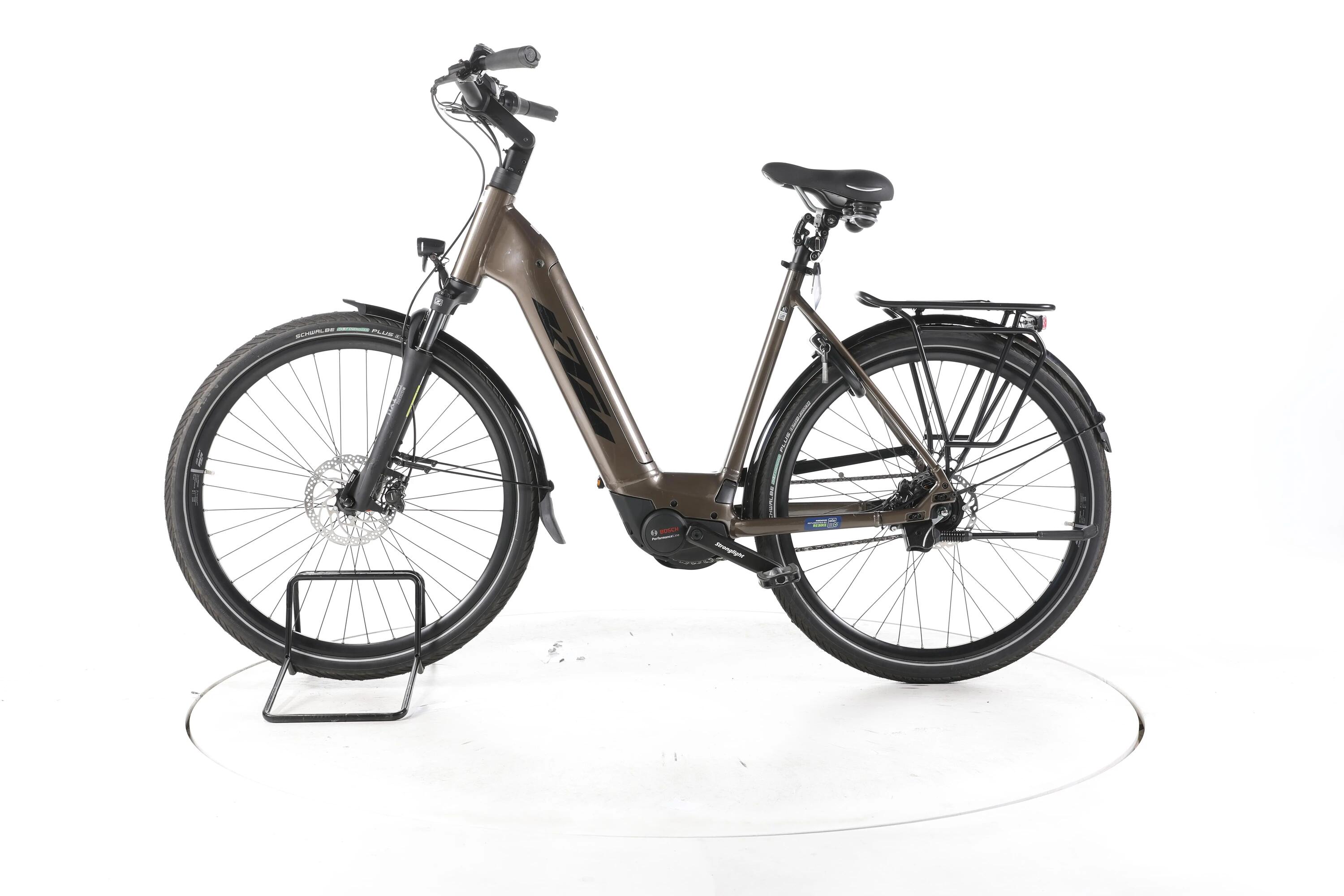 Tweedehands - KTM Macina City P610 RT City E-Bike Lage instap - Goed 6/7