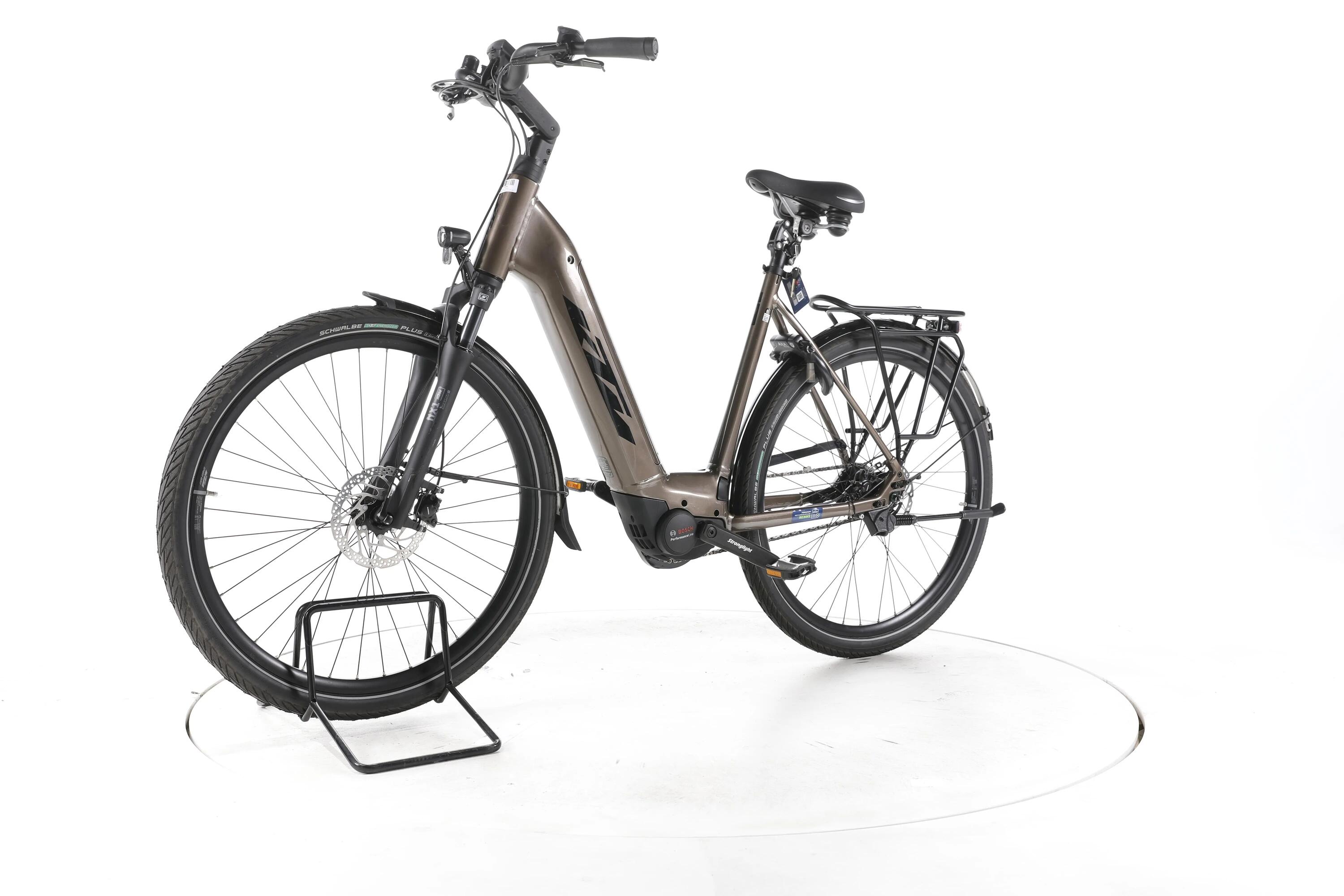 Tweedehands - KTM Macina City P610 RT City E-Bike Lage instap - Goed 5/7