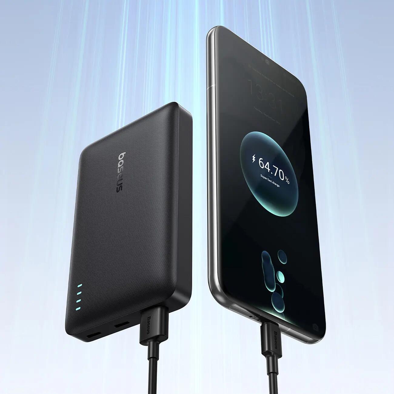 Powerbank Baseus 10000 mAh 22,5W USB-C USB-A PD QC 3/7
